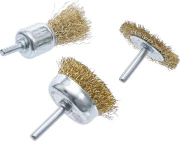 Brio Bgs Tel Fırça Yüzey Temizleme Set 3 Parça