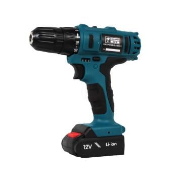 Catpower Akülü Vidalama Matkabı E5103 (2 x 1,5 Ah Akü)