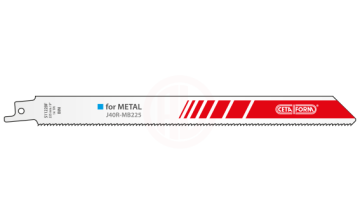 Ceta Form Tilki Kuyruğu Bıçağı (Metal İçin) 5 Li Paket (J40R-Mb225)