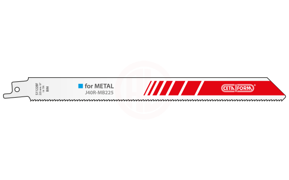 Ceta Form Tilki Kuyruğu Bıçağı (Metal İçin) 100 Lü Paket