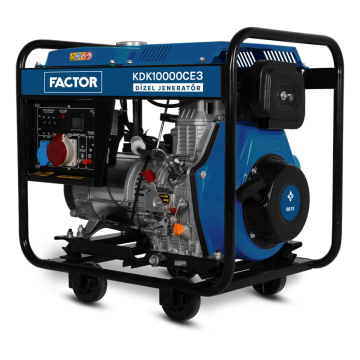 Factor 9.4 Kva Dizel Jeneratör Trifaze