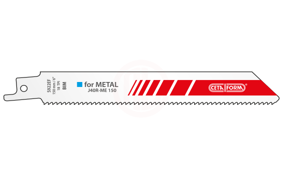 Ceta Form Tilki Kuyruğu Bıçağı (Metal İçin) 5 Li Paket (J40R-Me150)