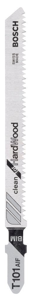 Bosch Dekupaj Testere Bıçağı Clean for HardWood T 101 AIF 100 mm (3 Adet) - 2608636224
