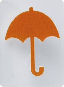 Dekor Rulo 1454 ŞEMSİYE BASKISI 9x7 CM