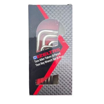 İzeltaş Torx Allen Anahtar Takımı 8 Parça