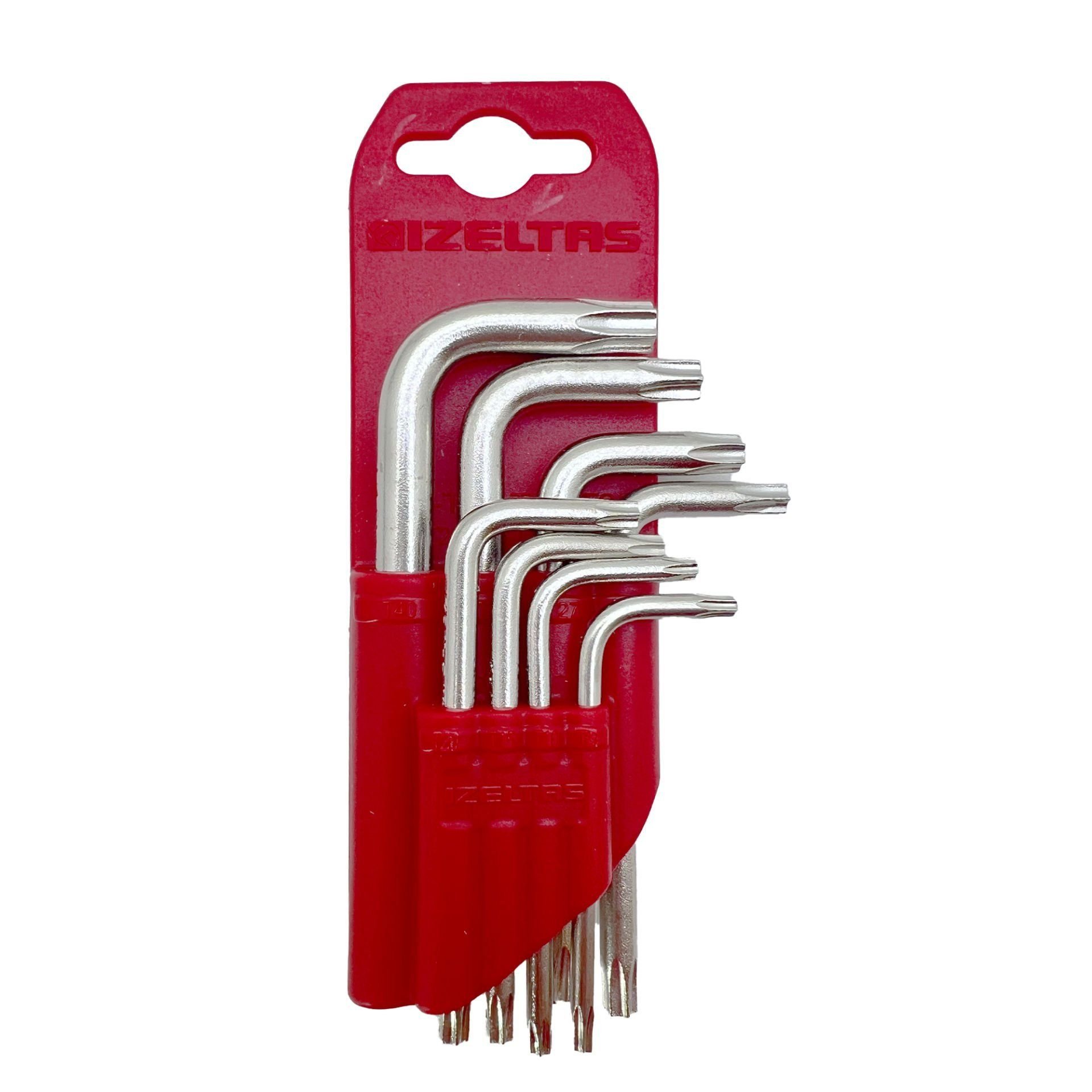 İzeltaş Torx Allen Anahtar Takımı 8 Parça