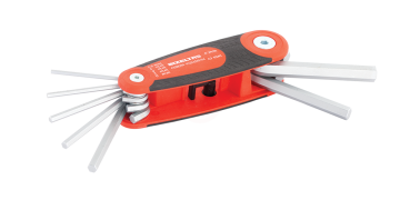 İzeltaş Kaset Allen Anahtar Takımı 7 Parça 2,5 - 10 mm