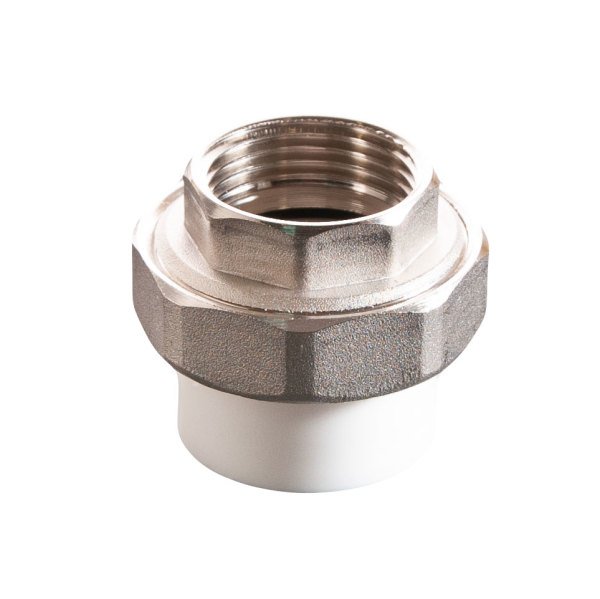Plastherm PPRC Oynar Başlıklı Rakor İç Dişli 20x1/2 İnç İD - PP480200100