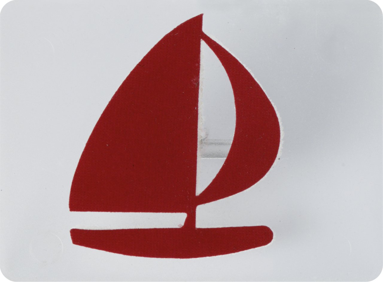 Dekor Rulo YELKENLİ BASKISI 9X7 CM