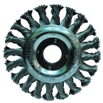 Hawk Gri Burma Telli Daire Fırça 125 Mm (Ha10187)