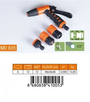 Medalyan Md605 Otomatik Tabanca 4 Lü Set