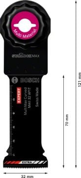 Bosch Starlock Aksesuarı / Expert StarlockMax Testere Ucu MM MAII32APIT (1 Adet) - 2608900031