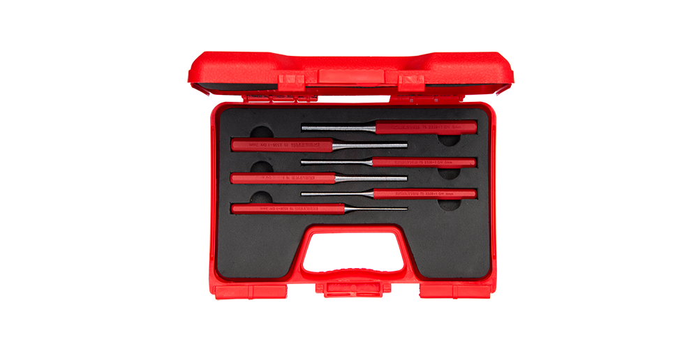 İzeltaş Düz Pim Zımba Takımı 6 Parça