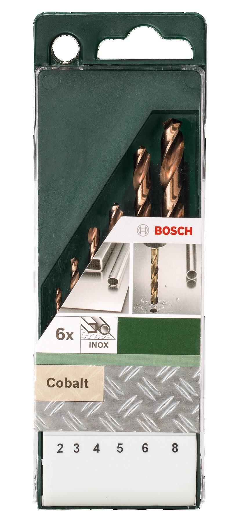 Bosch 6 parçalı HSS-Co Metal Delme Ucu seti, DIN 338 - 2609255087