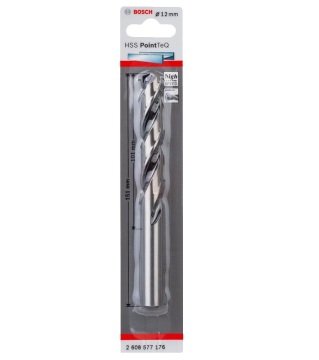 Bosch Metal Matkap Ucu HSS PointTeQ (DIN 338) 12,0 mm (1 Adet) - 2608577176
