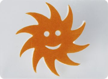 Dekor Rulo 1470 KÜÇÜK GÜNEŞ BASKISI 9X7 CM