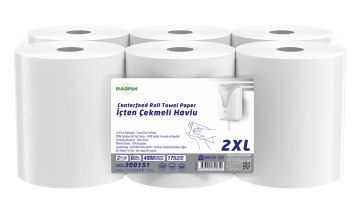 Rulopak İçten Çekmeli Kağıt Havlu 2Xl 175M 6 Lı Paket