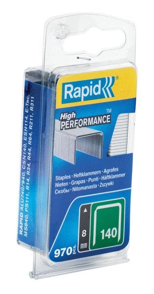 Rapid Zımba Teli 140 Serisi 8 mm Galvaniz Kaplı (1 Pkt/970 Adet) - 40109514