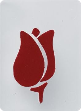 Dekor Rulo 1472 LALE BASKISI 9x7 CM