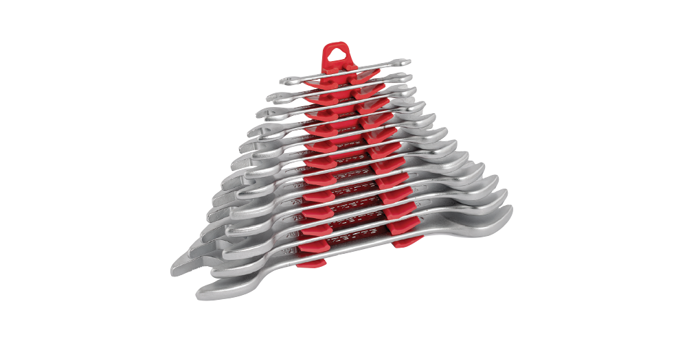 İzeltaş İki Ağız Anahtar Takımı Kısa Boy 8 Parça