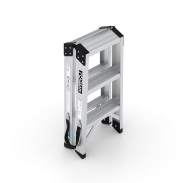 Çağsan Everest Pro Alüminyum Merdiven Çift Çıkışlı 3 Basamaklı - EVR-PRO3