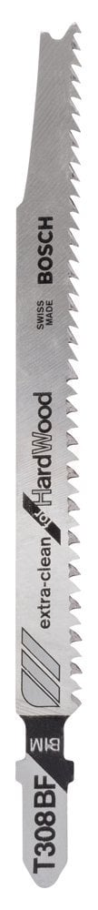 Bosch Dekupaj Testere Bıçağı ExtraClean For HardWood T 308 BF 117 mm (3 Adet) - 2608636568