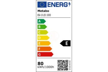 Metabo Akülü Fener BSA 18 LED 10000 (Aküsüz)