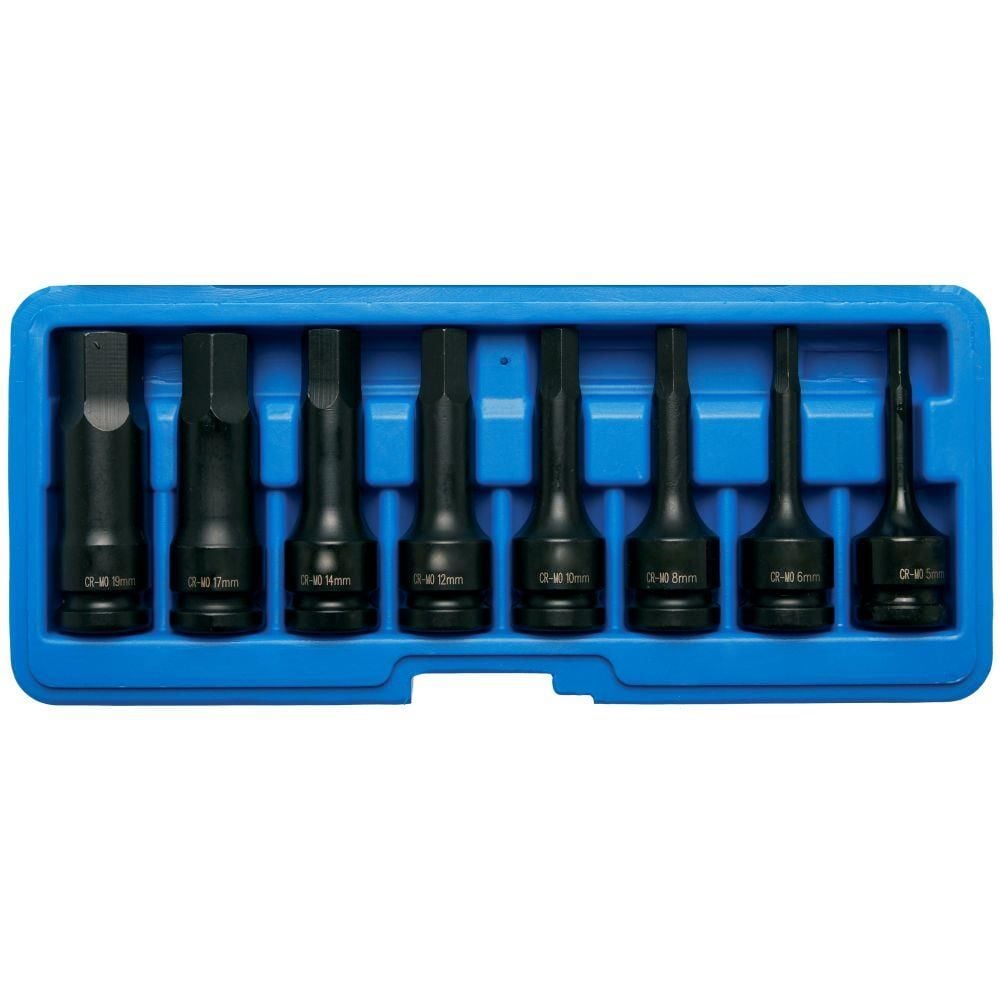 Brio Lokma Set Havalı Allen (Alyan) Lokma Set Uzun 1/2 8 Parça (M5-M19)