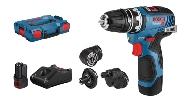 Bosch Akülü Vidalama Matkabı GSR 12V-35 FC Set (2 x 3,0 Ah Akü) - 06019H3000