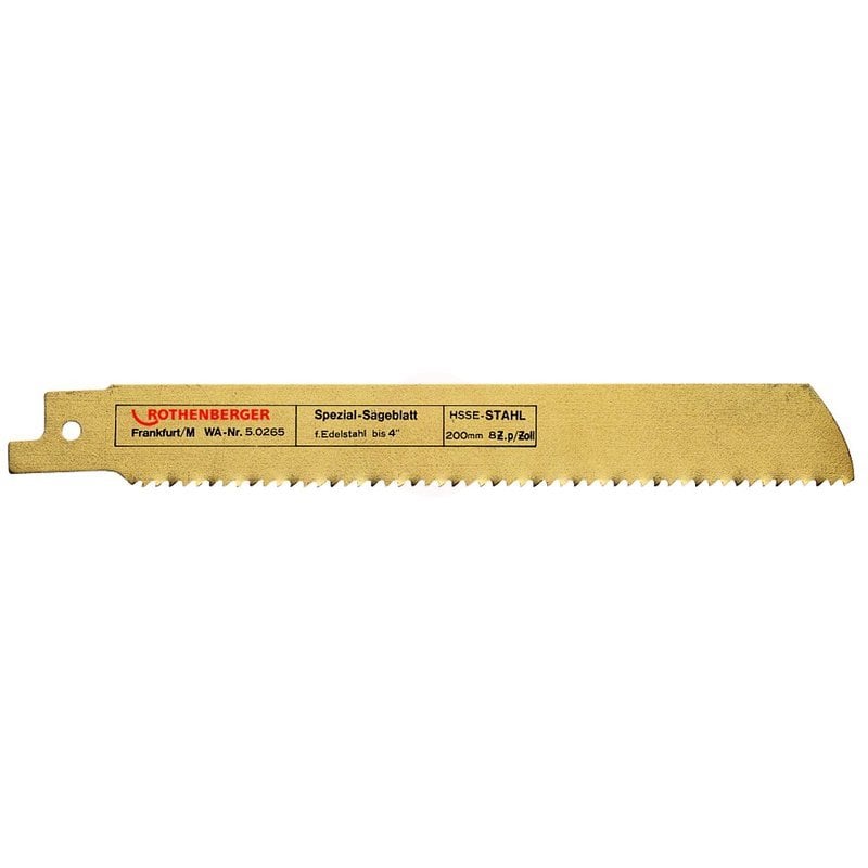 Rothenberger Rotig Hss Uç 200 mm Paslanmz Çelik - 50265