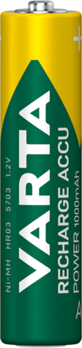 Varta Şarj Edilebilir Pil Recharge Accu Power Aaa Tip (1000 Mah) (Hr03) 1,2V