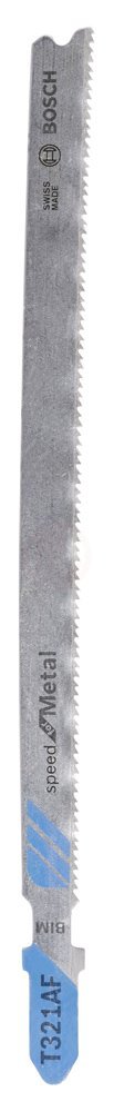 Bosch Dekupaj Testere Bıçağı Speed For Metal T 321 AF 132 mm (5 Adet) - 2608636705