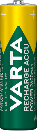 Varta Şarj Edilebilir Pil Recharge Accu Power Aa Tip (2600 Mah) (Hr6) 1,2V