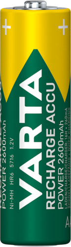 Varta Şarj Edilebilir Pil Recharge Accu Power Aa Tip (2600 Mah) (Hr6) 1,2V