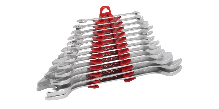 İzeltaş İki Ağız Anahtar Takımı Uzun Boy SAE 8 Parça