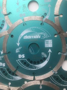Makita Segmanlı Elmas Testere Yeşil 125x2,2x22,23 mm (D-61139)