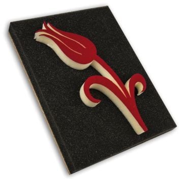 Dekor Rulo 1536 Büyük Lale Baskısı 15x20 Cm