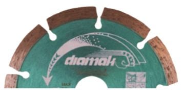 Makita Segmanlı Elmas Testere Yeşil 230x2,6x22,23 mm (D-61145)