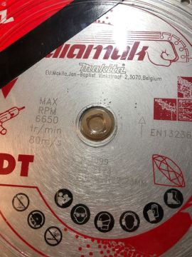 Makita Turbo Elmas Testere Turuncu 115x2,0x22,23 mm (D-61151)