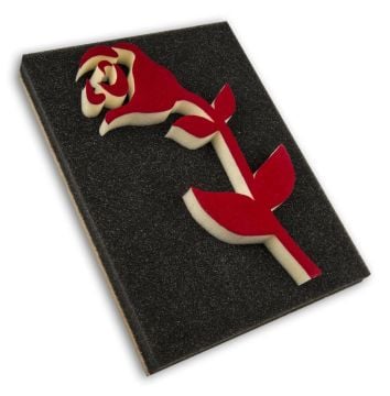 Dekor Rulo 1538 Büyük Gül Baskısı 15x20 Cm