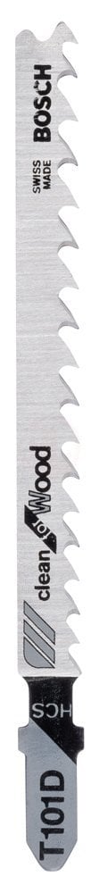 Bosch Dekupaj Testere Bıçağı Clean For Wood T 101 D 100 mm (100 Adet) - 2608637877