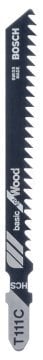 Bosch Dekupaj Testere Bıçağı Basic For Wood T 111 C 100 mm (100 Adet) - 2608637878