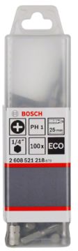 Bosch Vidalama Ucu Ekonomik Seri PH2x25 mm (100 Adet) - 2608521219