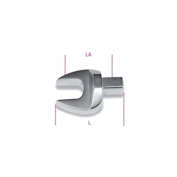 Beta Açık Ağız Tork Anahtar Soketi 643 14x18-12