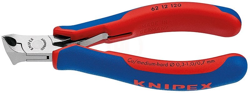 Knipex 62 12 ELEKTRONİKÇİ TEPE KESKİ 120 MM - KNI6212120