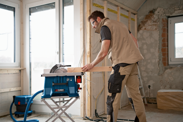 Bosch Akülü Tezgah Tipi Daire Testere Makinesi GTS 18V-216 (Aküsüz) - 0601B44000