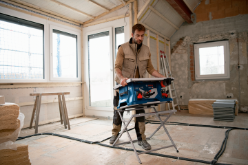 Bosch Akülü Tezgah Tipi Daire Testere Makinesi GTS 18V-216 (Aküsüz) - 0601B44000