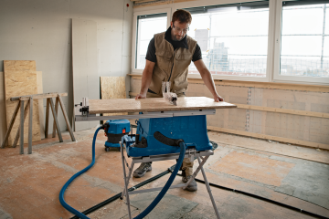 Bosch Akülü Tezgah Tipi Daire Testere Makinesi GTS 18V-216 (Aküsüz) - 0601B44000