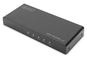 Assmann Digitus 4 Port Hdmı Çoklayıcı, 4K / 60 Hz, Downscaler Özellikli Digitus Hdmı Splitter, 1 X 4, 4K / 60 Hz With Downscaler