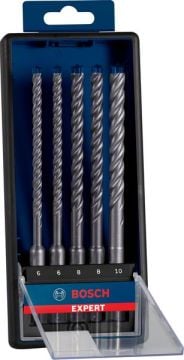 Bosch Kırıcı Delici Uç SDS-Plus-7X Expert Set (5 Parça) (6/6/8/8/10 mm) - 2608900198